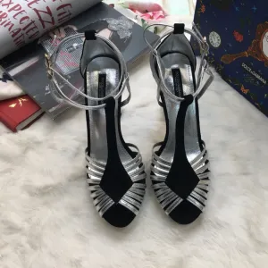 DolGa Pumps Silver For Women DG Shoes