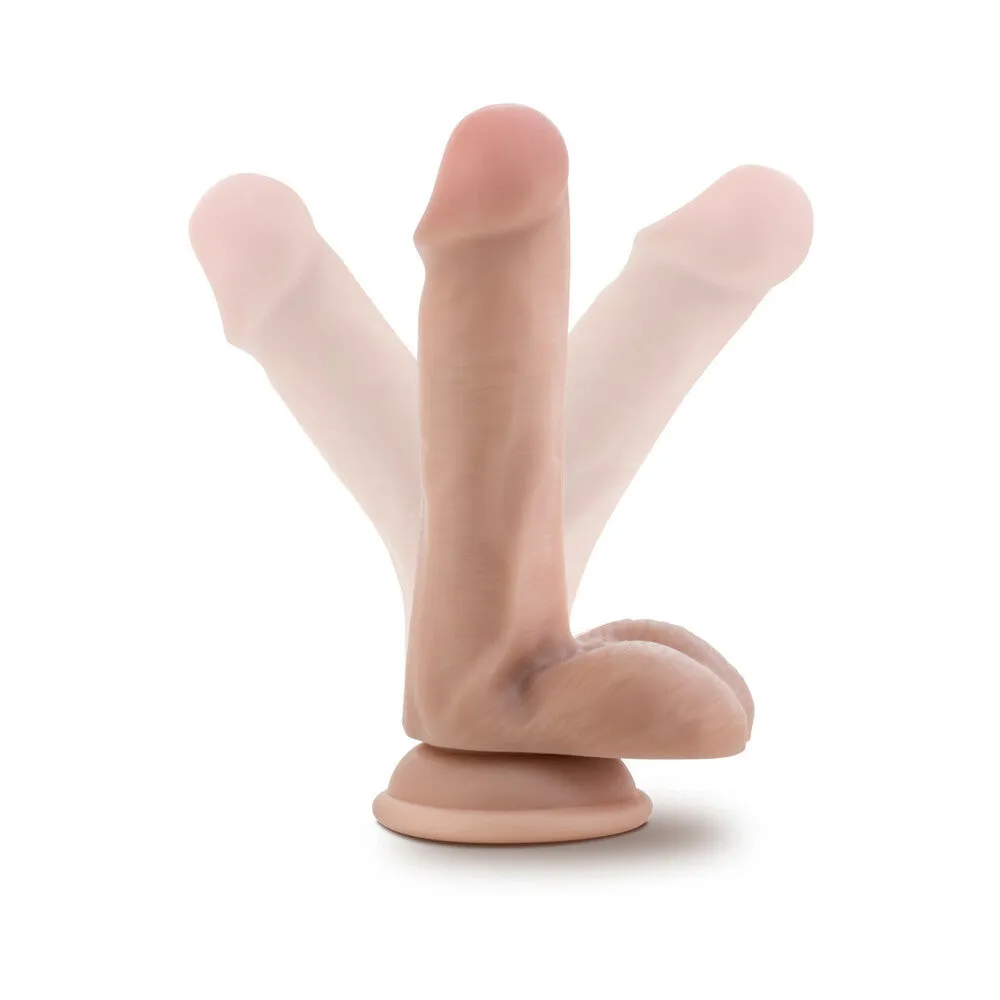 Dr. Skin Dr. Jeffrey 6.5 in. Dildo with Balls Beige