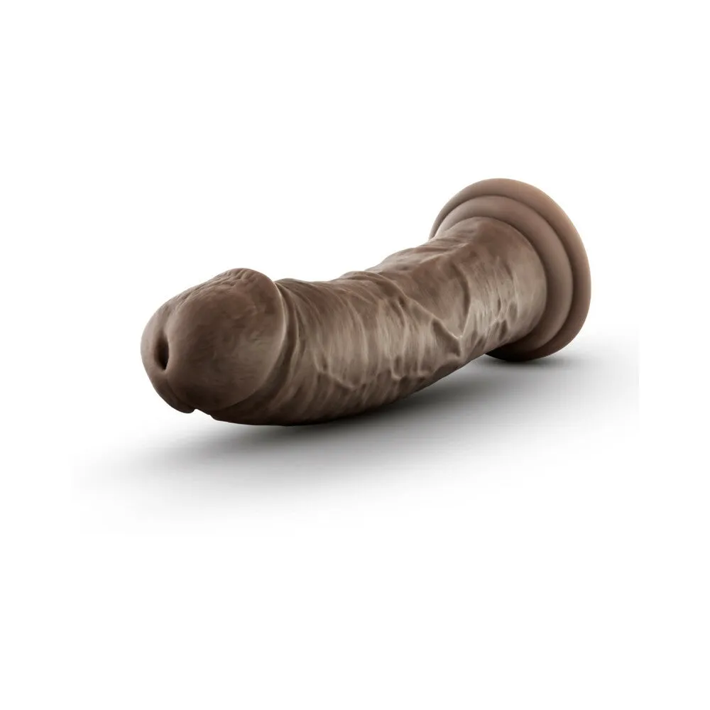 Dr. Skin Realistic 8 in. Dildo Brown