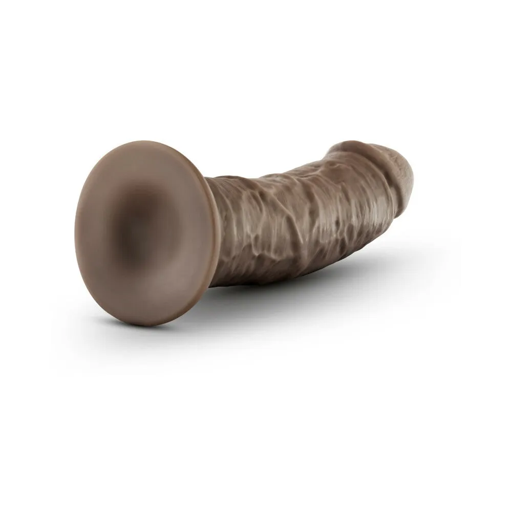 Dr. Skin Realistic 8 in. Dildo Brown