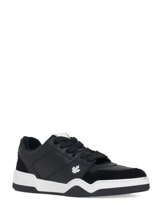 Dsquared2   Logo leather sneakers 