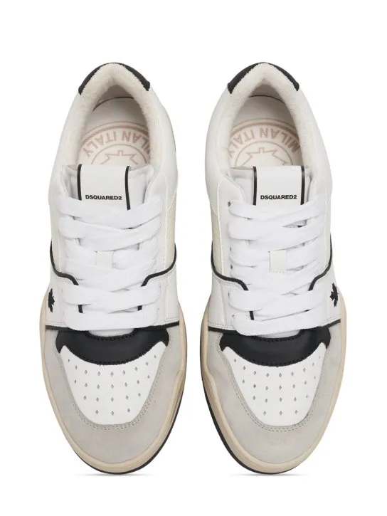 Dsquared2   Logo leather sneakers 