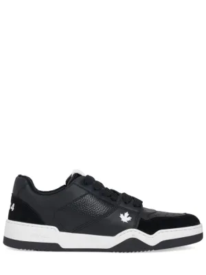 Dsquared2   Logo leather sneakers 