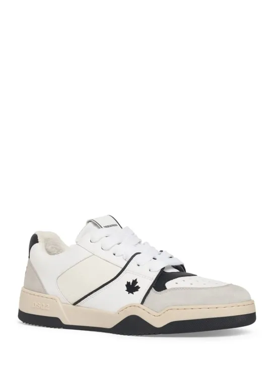 Dsquared2   Logo leather sneakers 