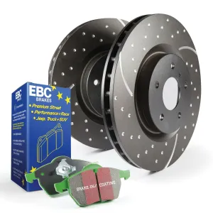 EBC Brakes S10KF1140 S10 Kits Greenstuff 2000 and GD Rotors