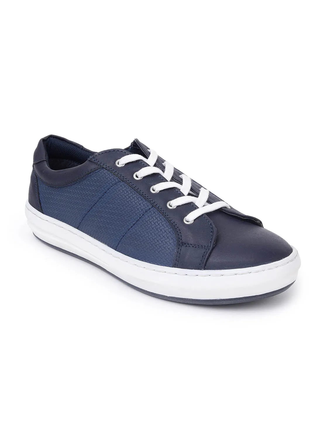 Eeken E1A092 Navy Stylish Smart Daily Occasional Comfortable Sneakers For Men