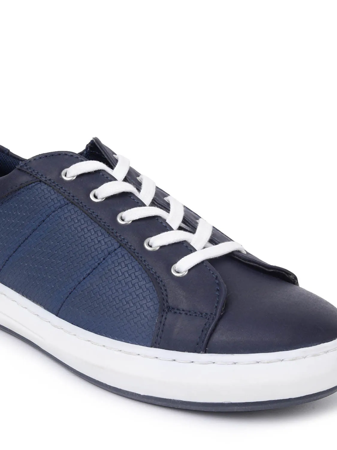 Eeken E1A092 Navy Stylish Smart Daily Occasional Comfortable Sneakers For Men