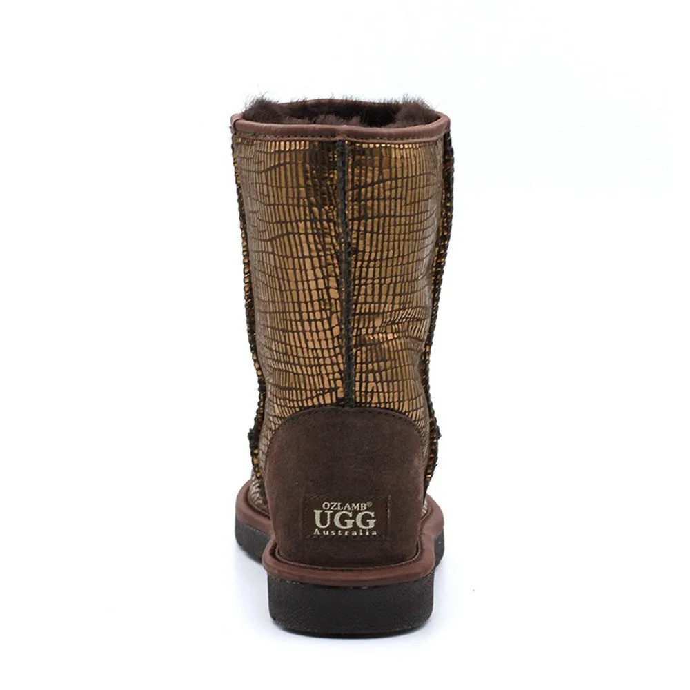 Elena Medium Ugg Boot - Chocolate