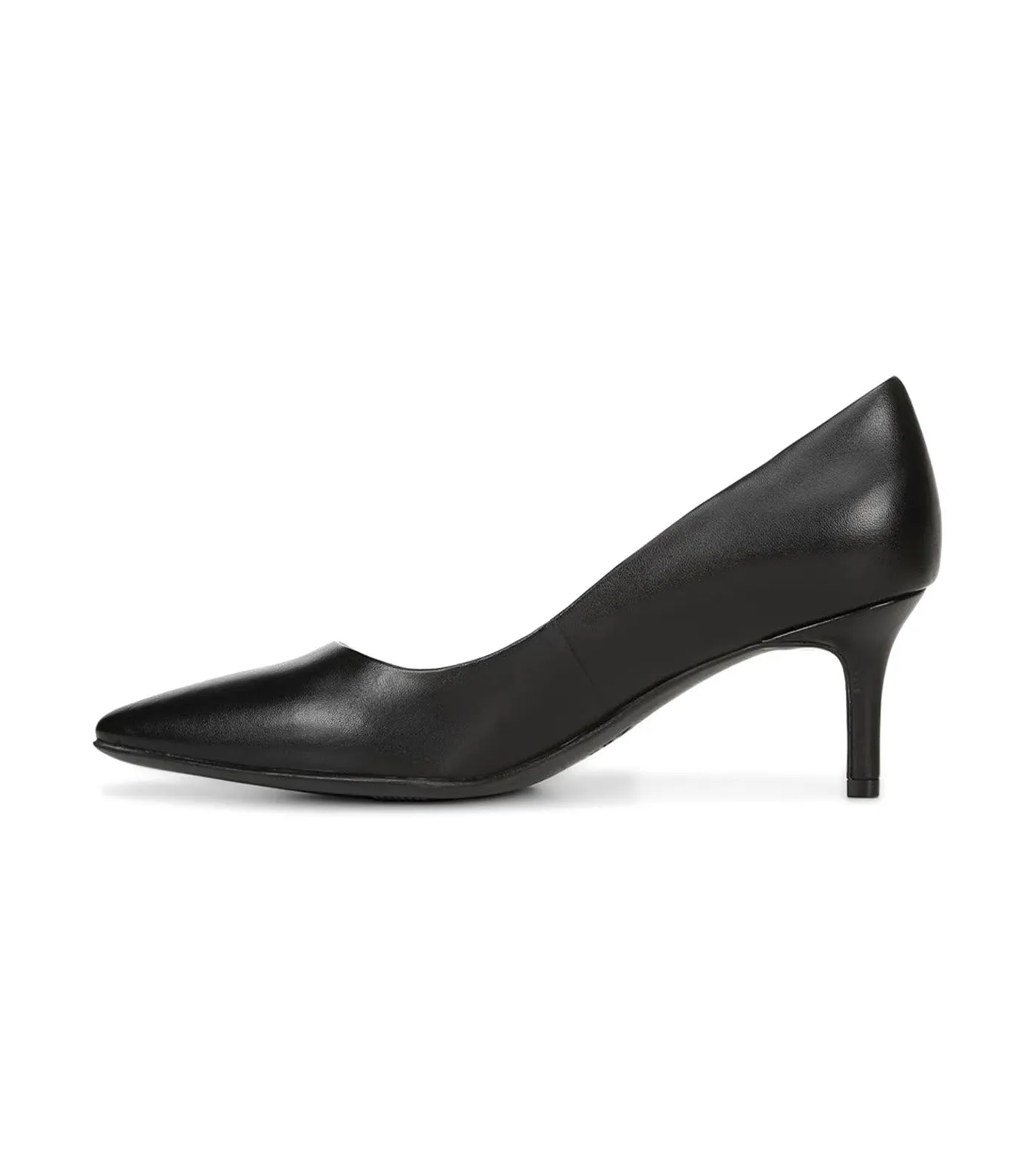 Everly Pump Black Leather