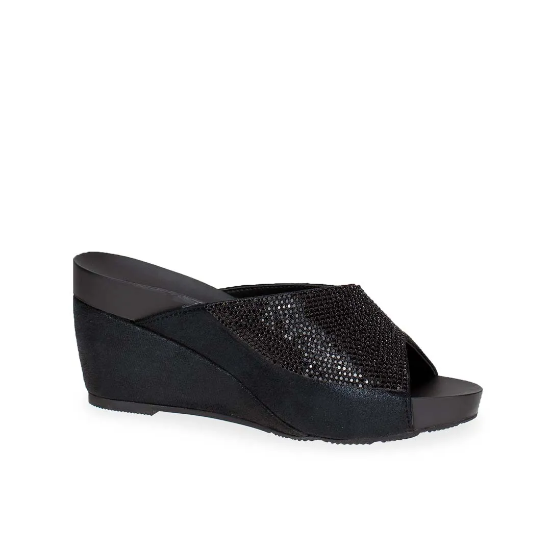 [EXTRA 20% off at cart] Glitter Crystal Dinner Wedges [ODD SIZES LEFT]