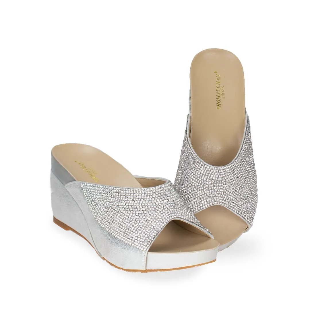 [EXTRA 20% off at cart] Glitter Crystal Dinner Wedges [ODD SIZES LEFT]