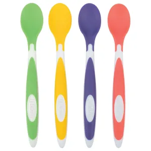 Feeding & Weaning Weaning Soft Tip Spoons - Multicolor (4 Pack)