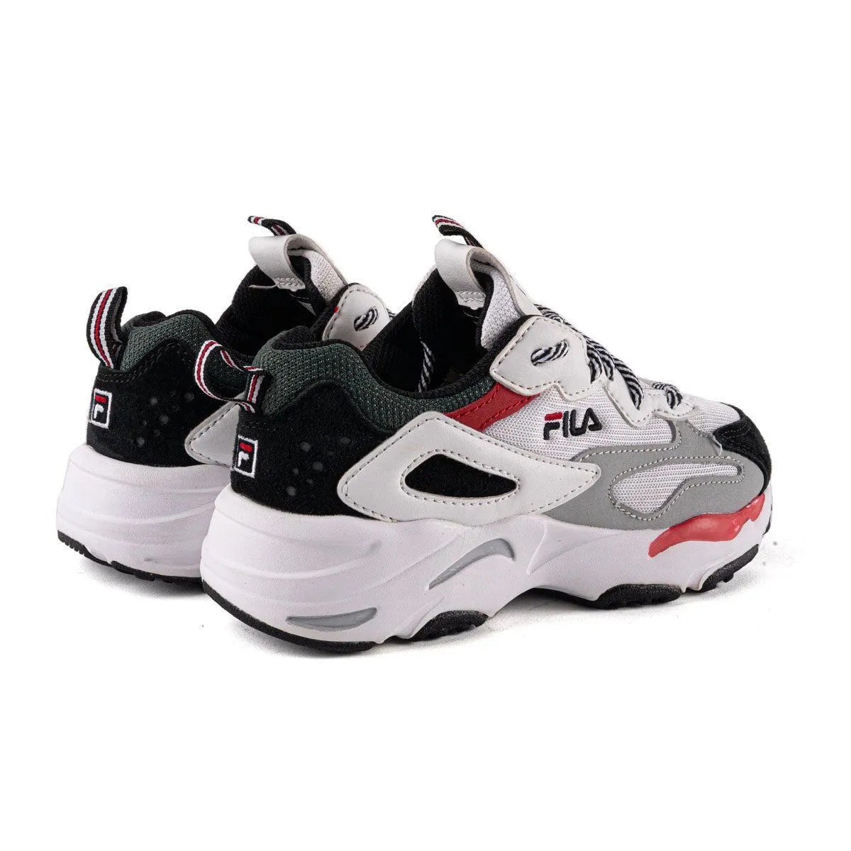 Fila Ray Tracer Low-Top Sneakers Fabric Grey Colour For Women