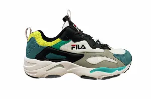 Fila scarpa sneakers da uomo Ray Tracer 1010685.13C bianco-nero-grigio