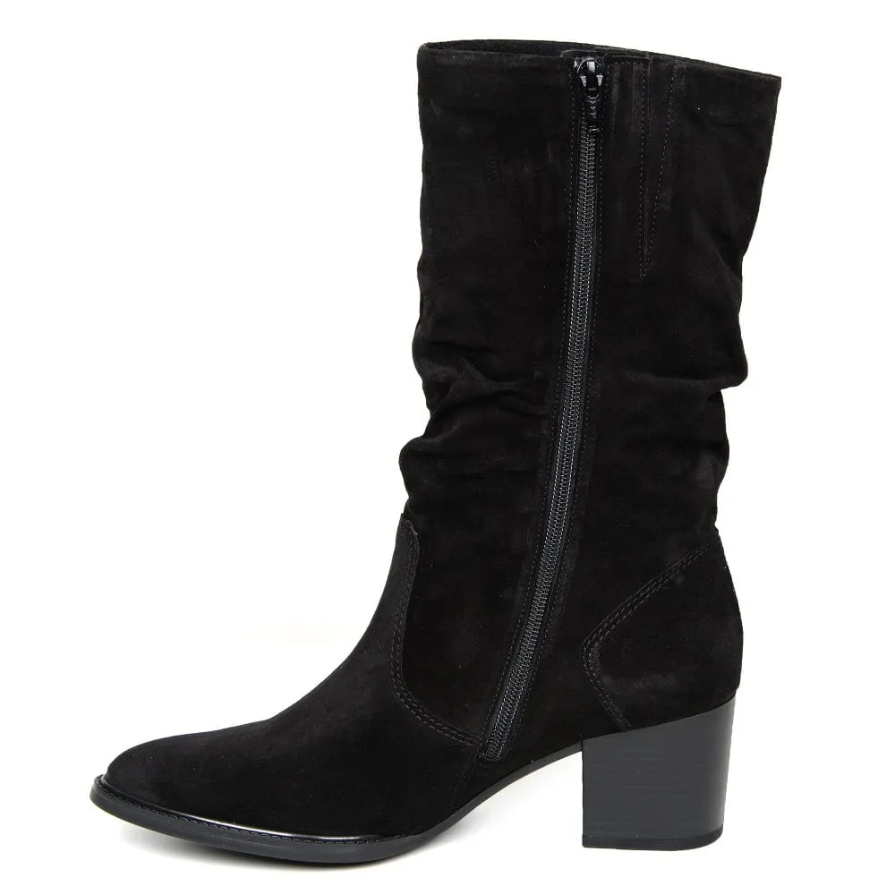 Gabor 52.894.47 - Ramona Calf-Length Boots - Black