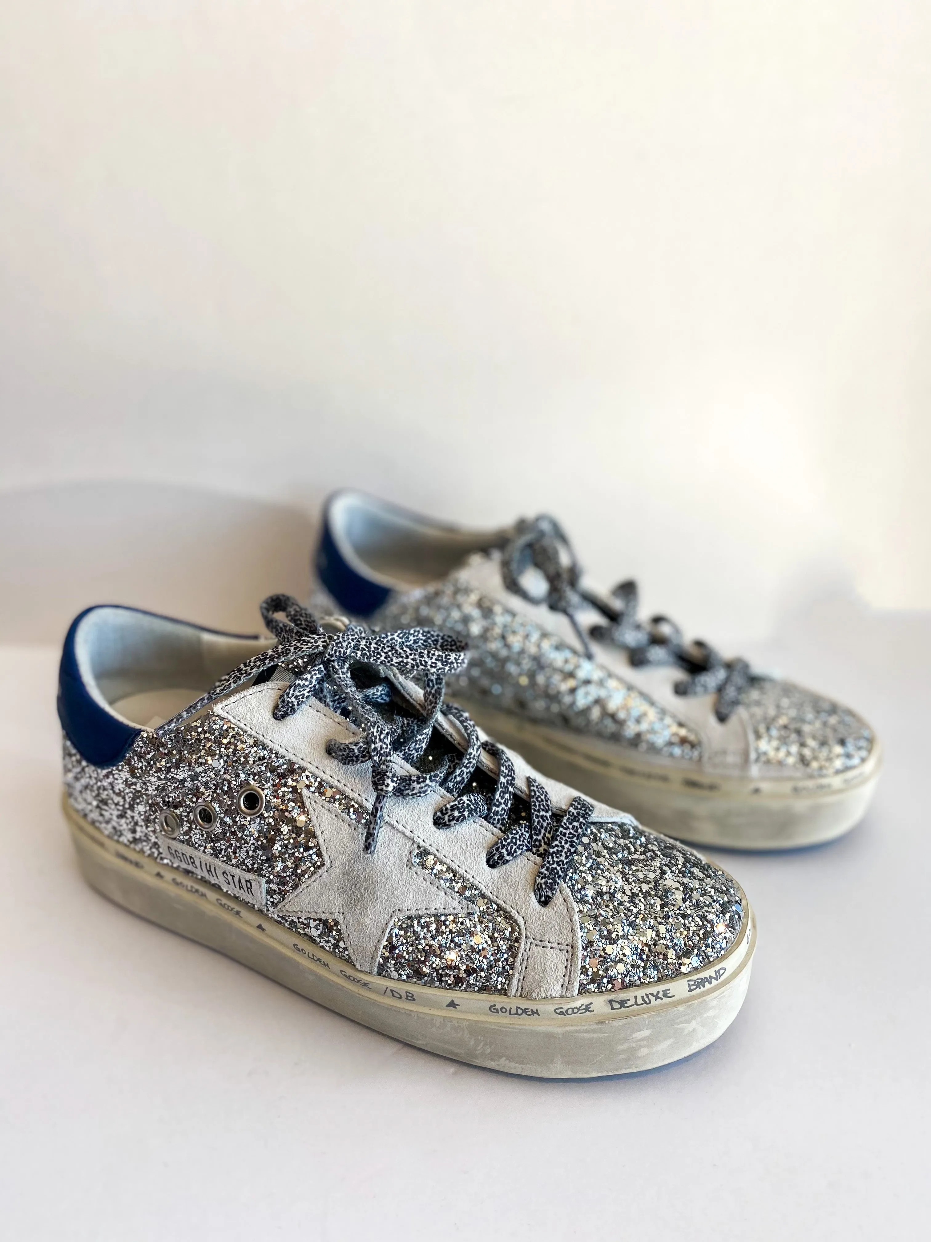 Golden Goose Glitter Hi Star