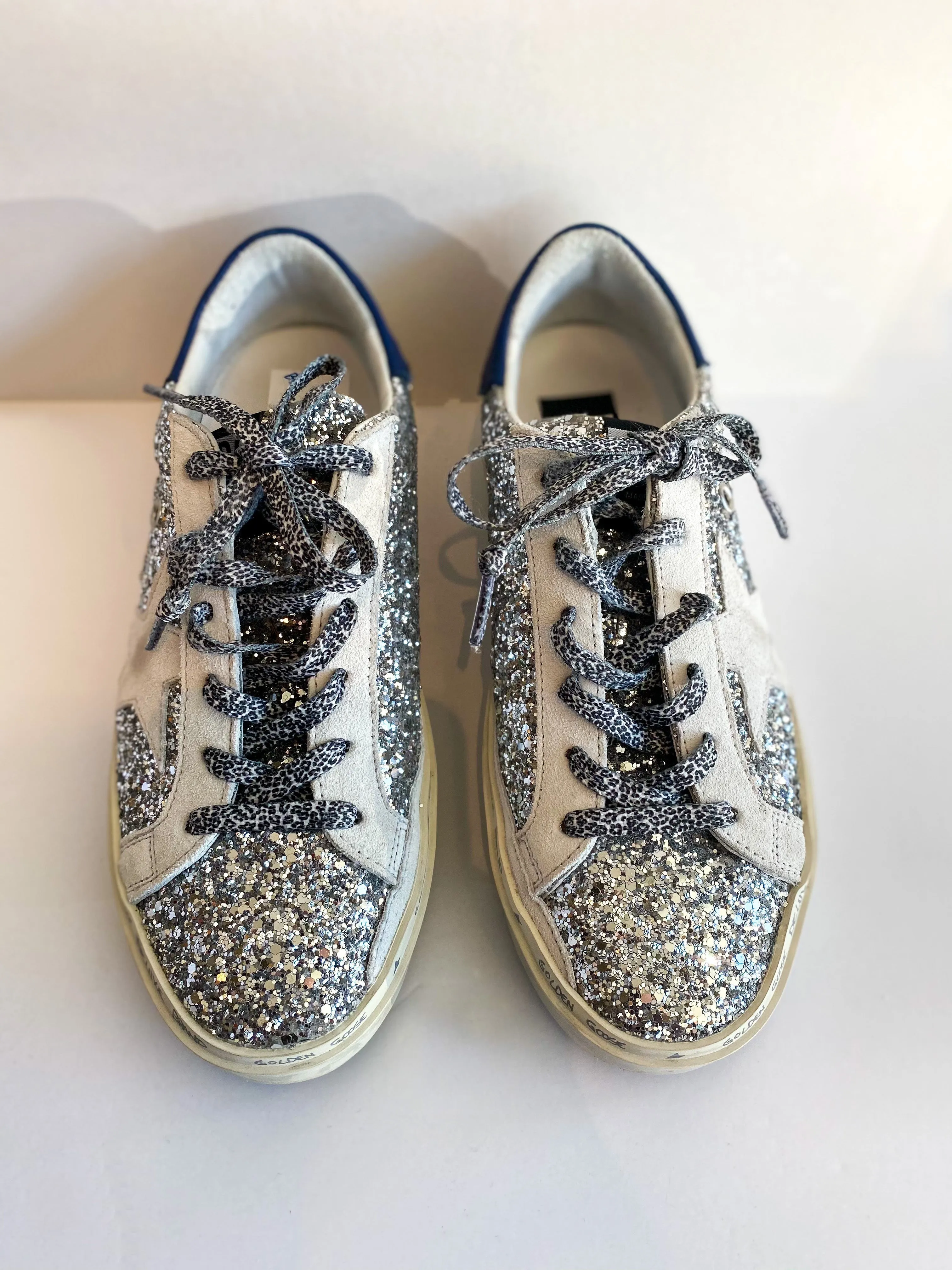 Golden Goose Glitter Hi Star