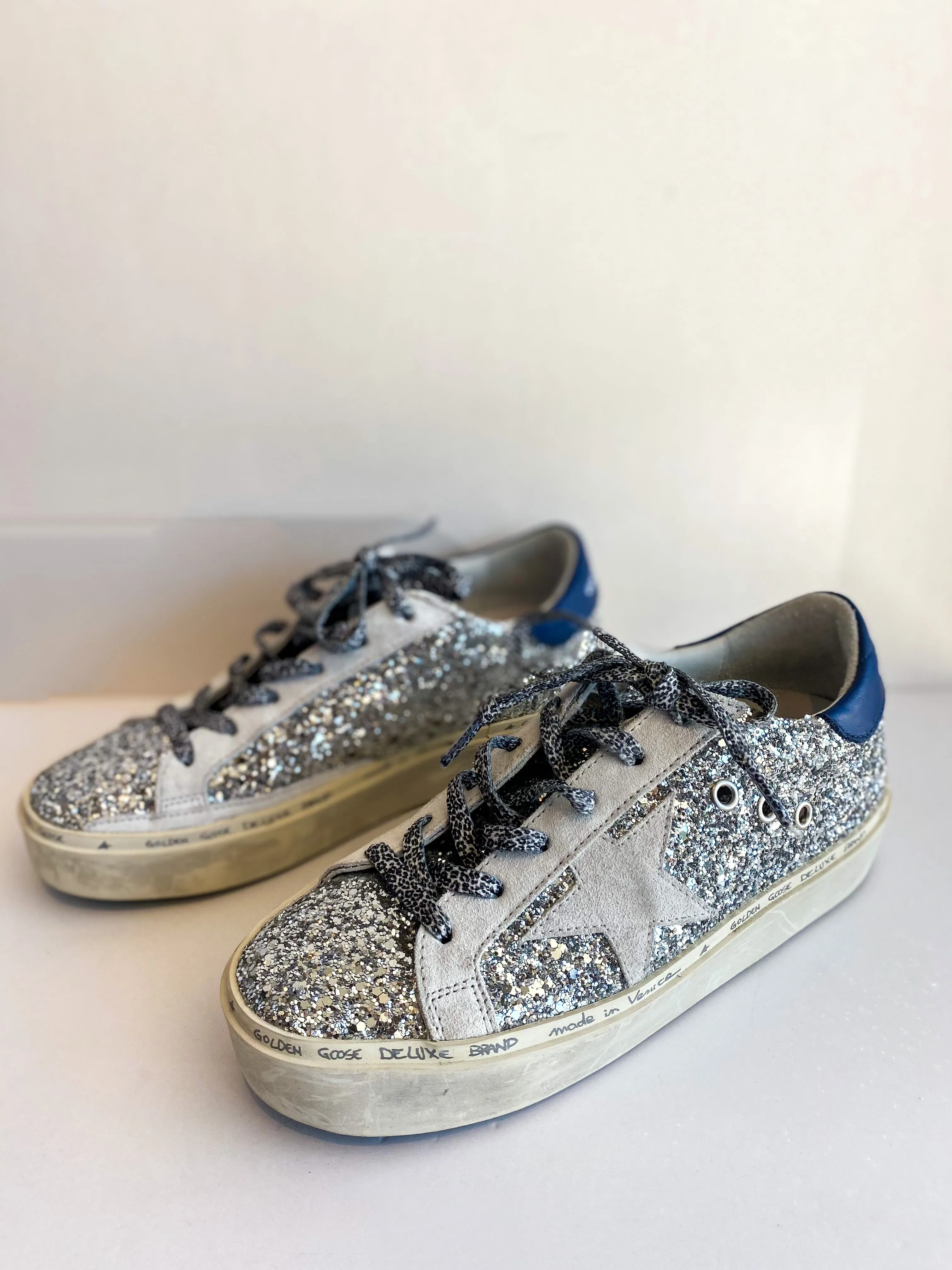 Golden Goose Glitter Hi Star