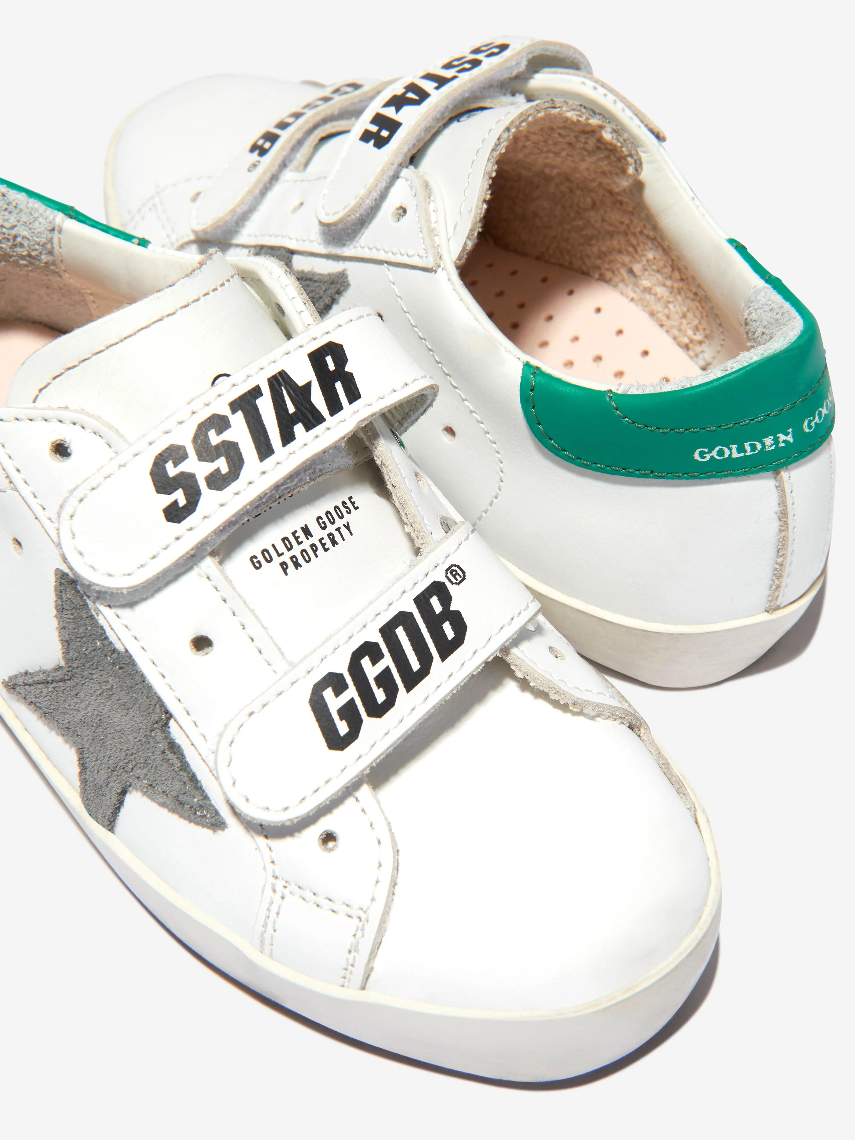 Golden Goose Unisex Leather Suede Star Old School Trainers