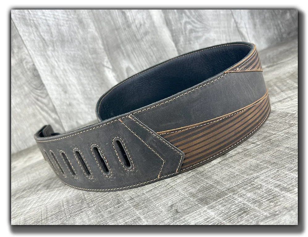 Haleakala - Leather Guitar Strap