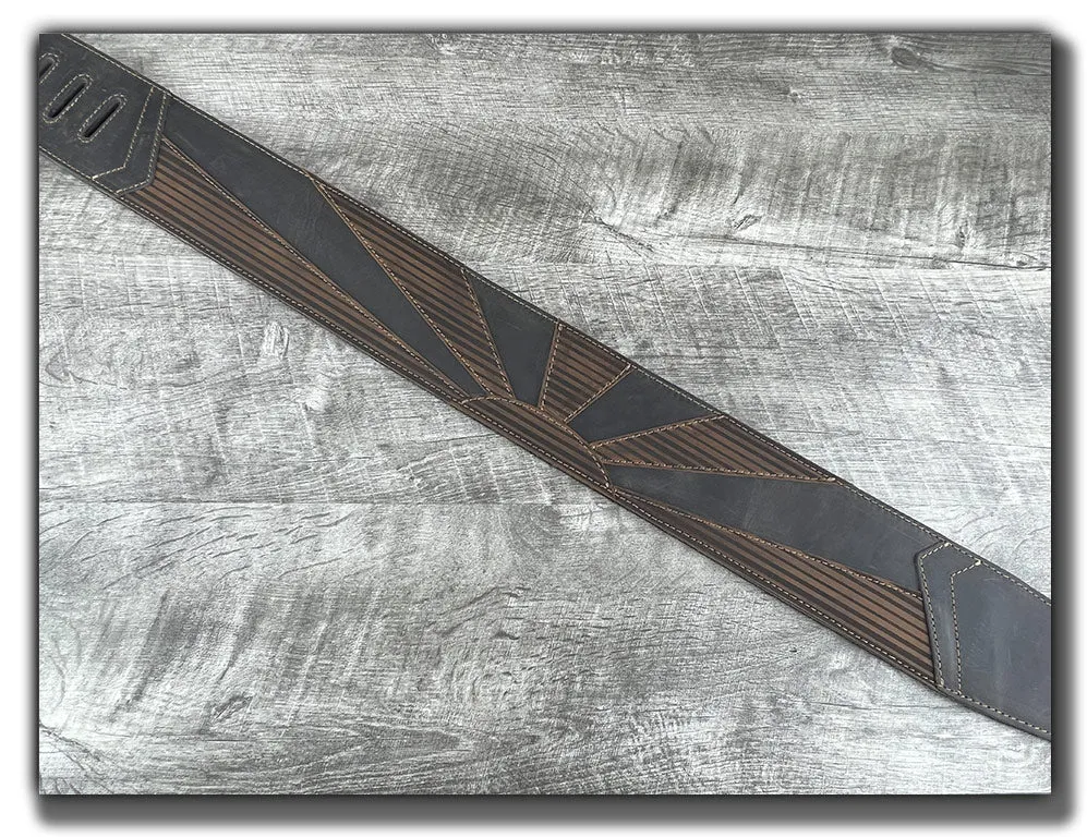 Haleakala - Leather Guitar Strap