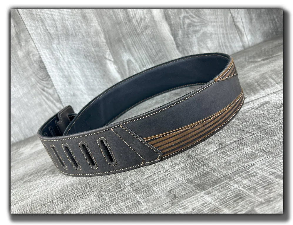 Haleakala - Leather Guitar Strap