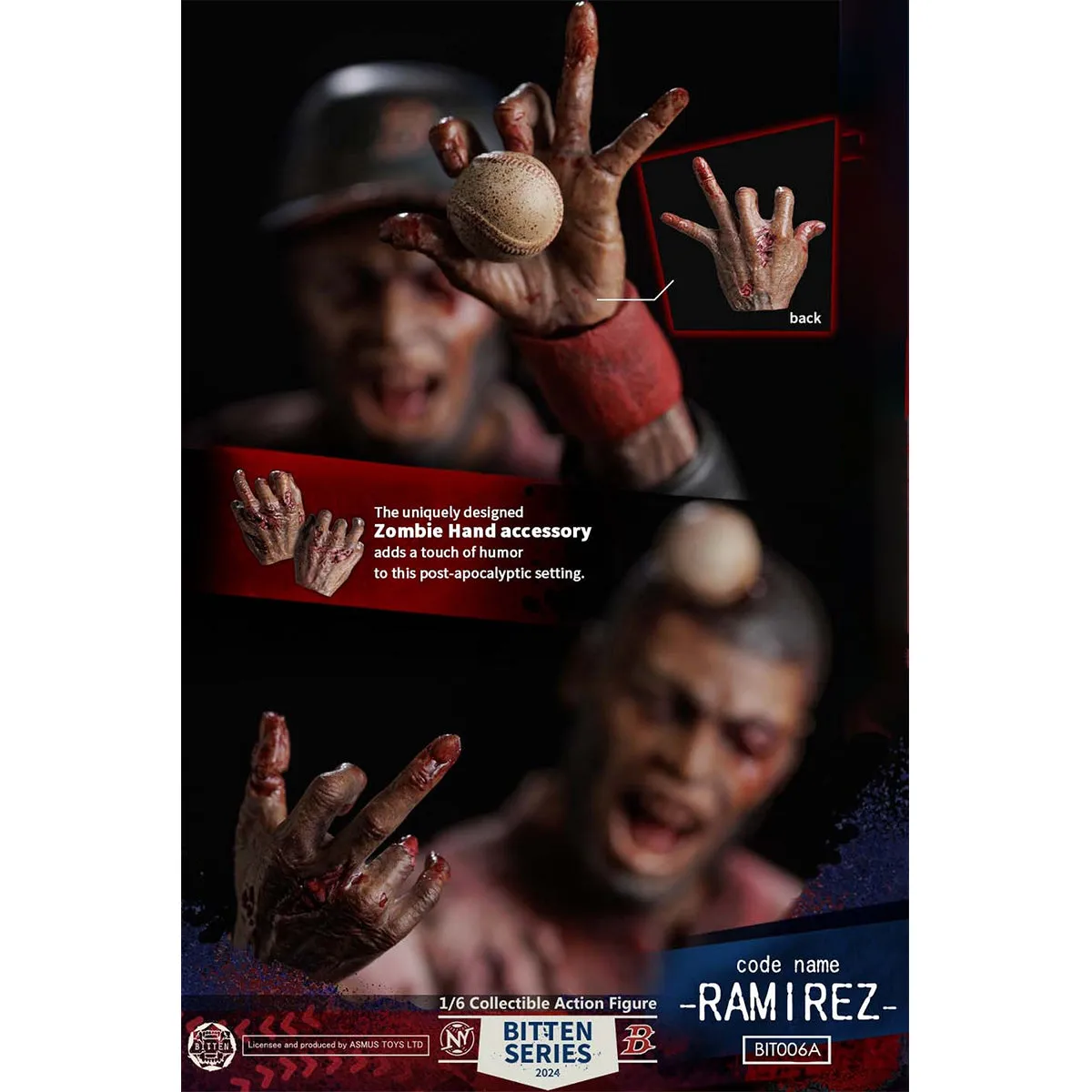 HiPlay Asmus Toys Ramirez Bitten Series Action Figure