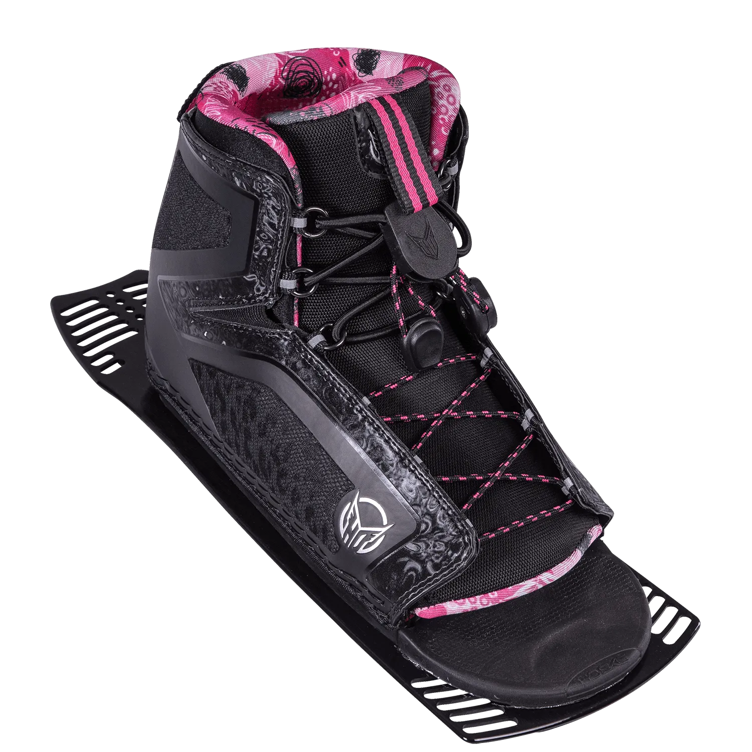 HO Sports Women's Carbon Omni Waterski w/ Double Stance 110 Boots Package