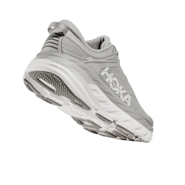 HOKA Men's Bondi 7 (Wide Width) Grey