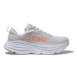 'HOKA' Women's Bondi 8 - Harbor Mist / Lunar Rock (Wide)