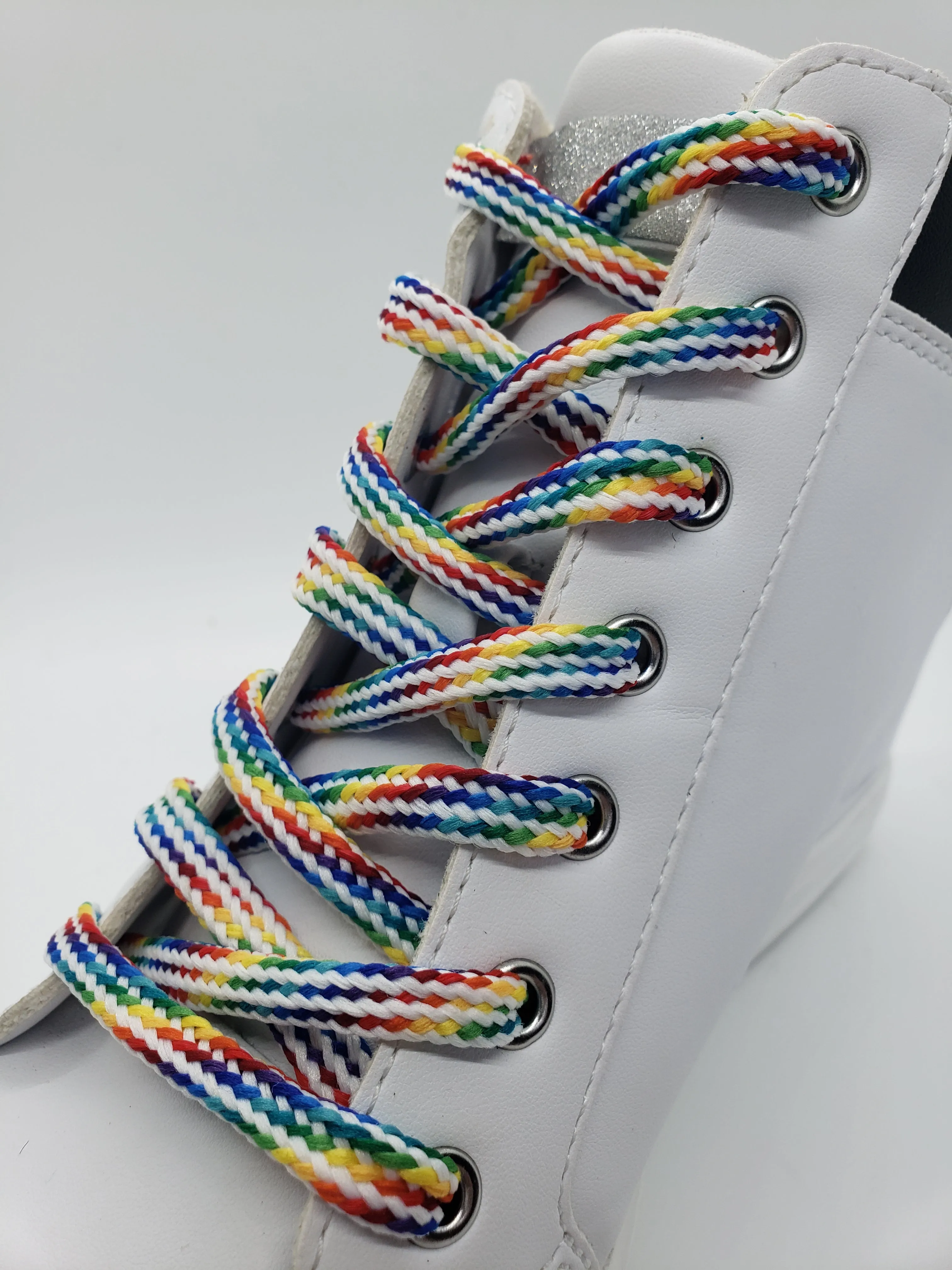 Hybrid Rainbow Shoelaces - Light