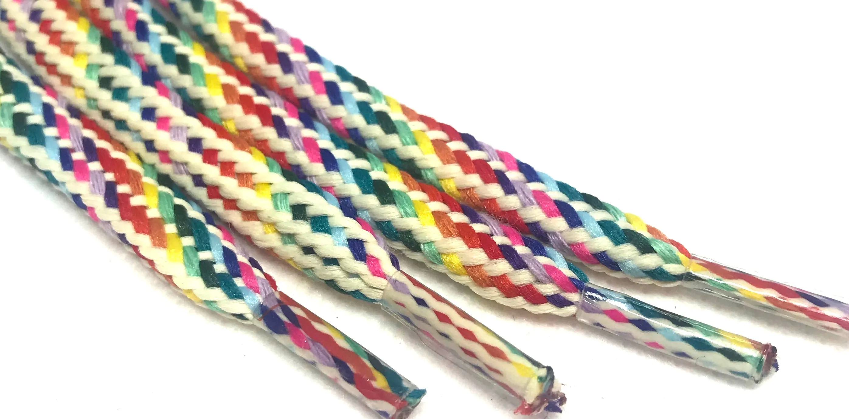 Hybrid Rainbow Shoelaces - Light