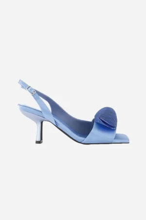 Jeffrey Campbell Duffy Heels in Blue Satin