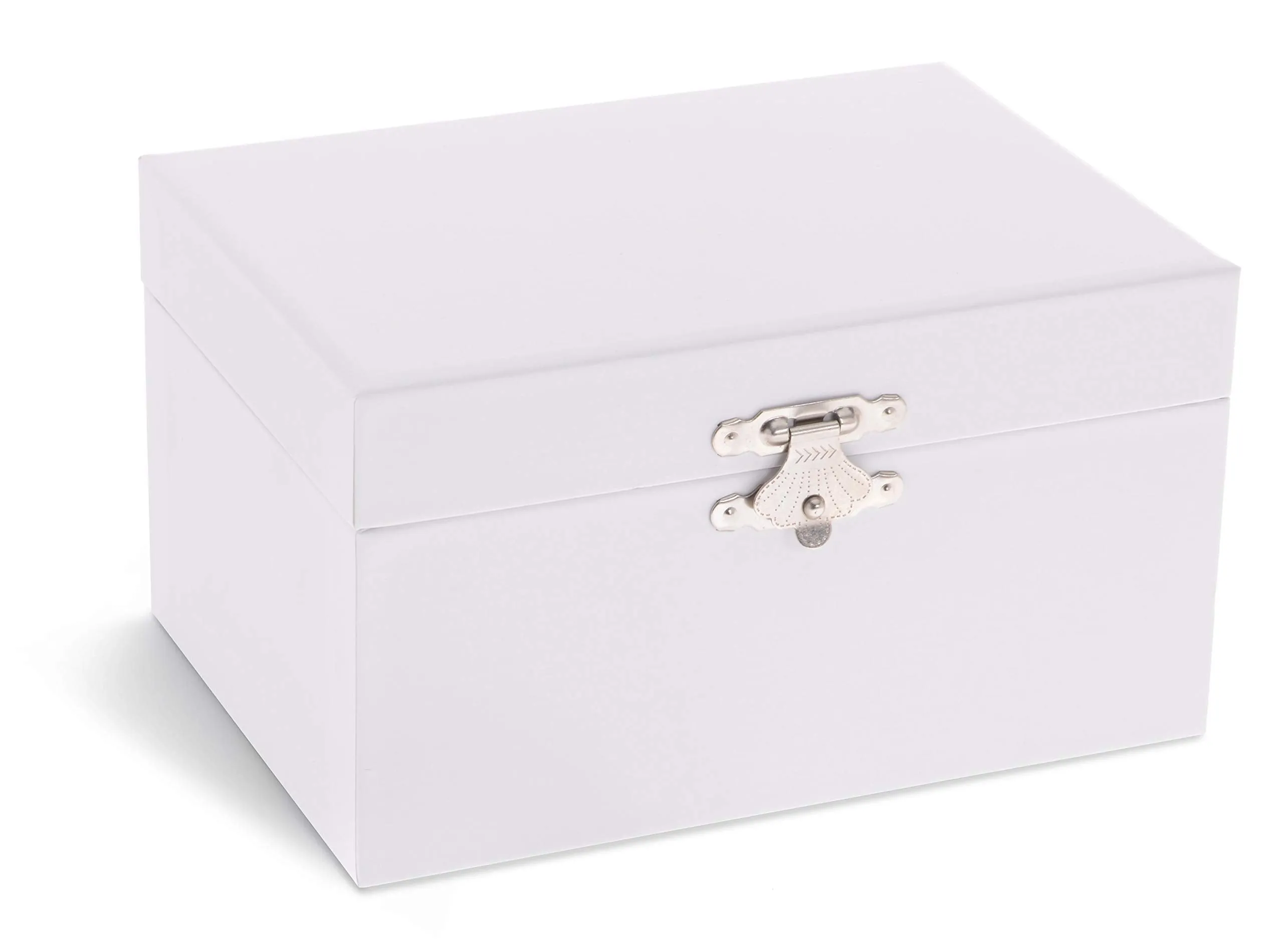 Jewelkeeper Personalize-Your-Own White Musical Ballerina Jewelry Box, You are My Sunshine