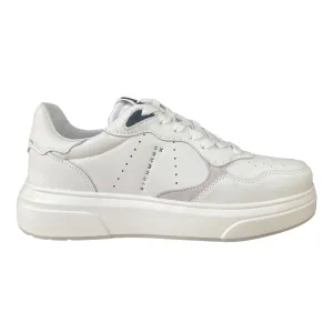 John Richmond scarpa sneakers da uomo in pelle 22200/CP A bianco