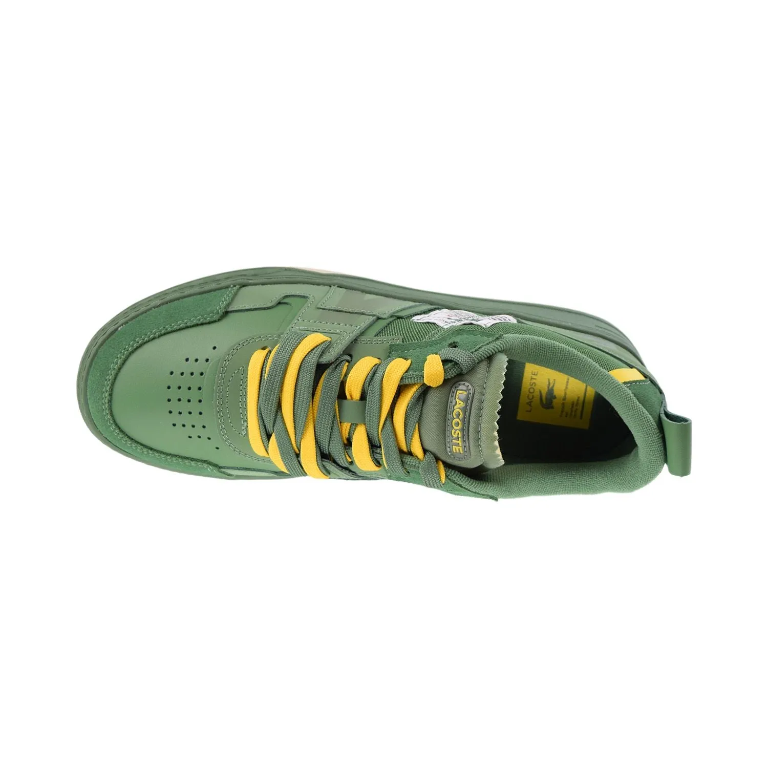 Lacoste L001 Crafted Men's Shoes Green-Yellow