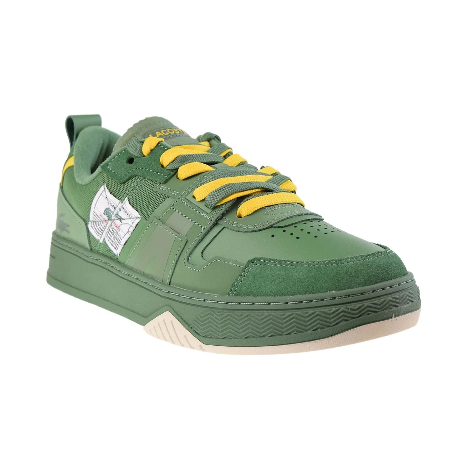 Lacoste L001 Crafted Men's Shoes Green-Yellow