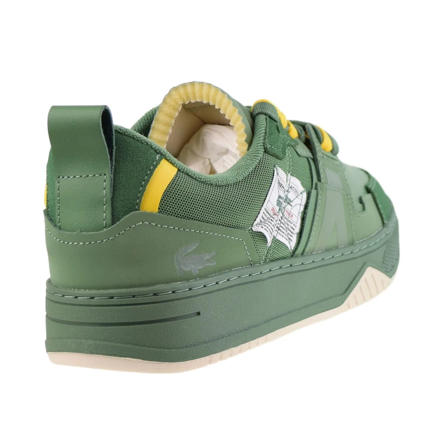 Lacoste L001 Crafted Men's Shoes Green-Yellow