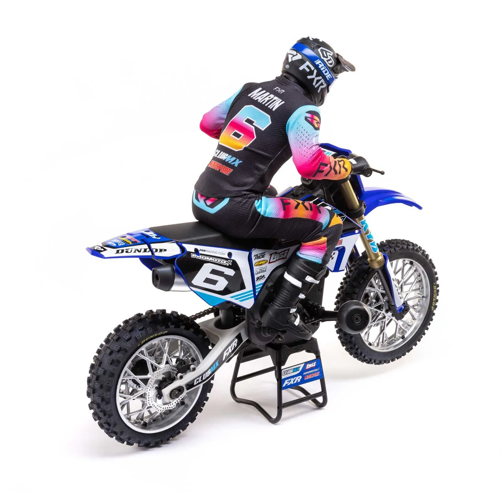 Losi 1/4 Promoto-MX Motorcycle RTR, Club MX Blue