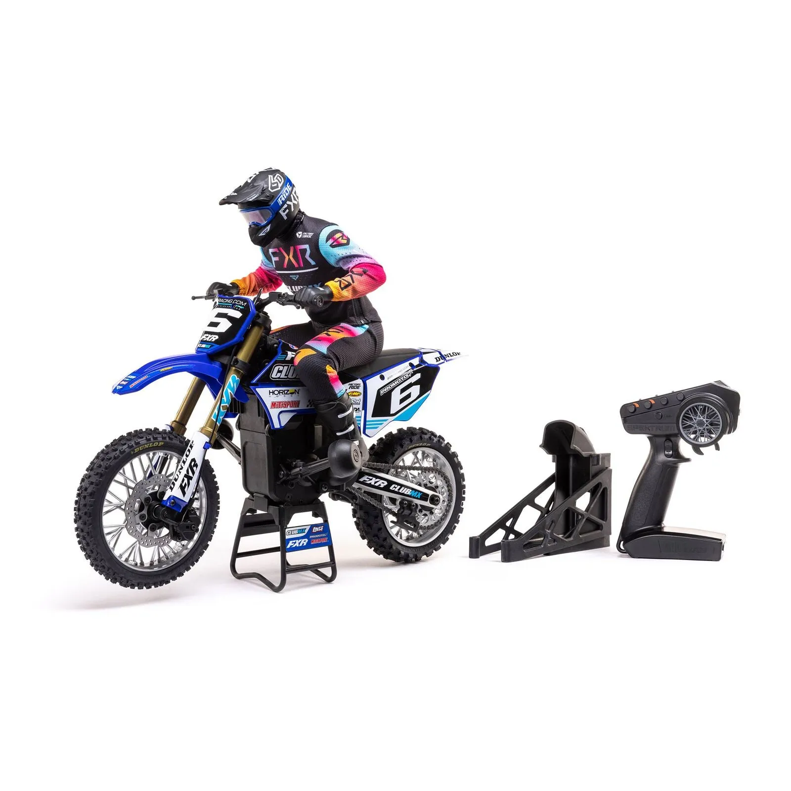 Losi 1/4 Promoto-MX Motorcycle RTR, Club MX Blue