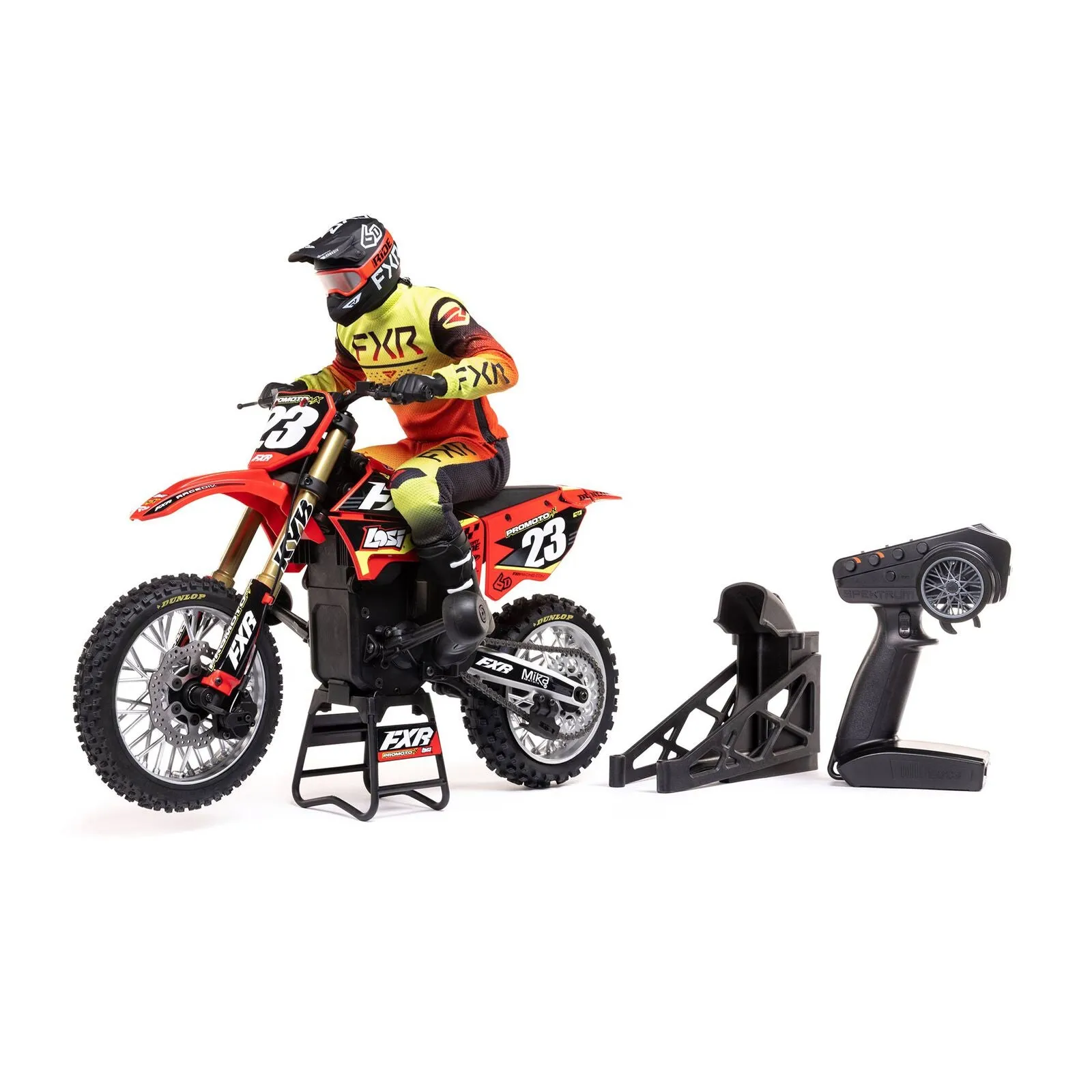 Losi  1/4 Promoto-MX Motorcycle RTR, FXR Red