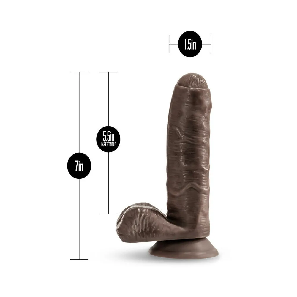 Loverboy Pierre The Chef Realistic 7 in. Dildo with Balls Brown