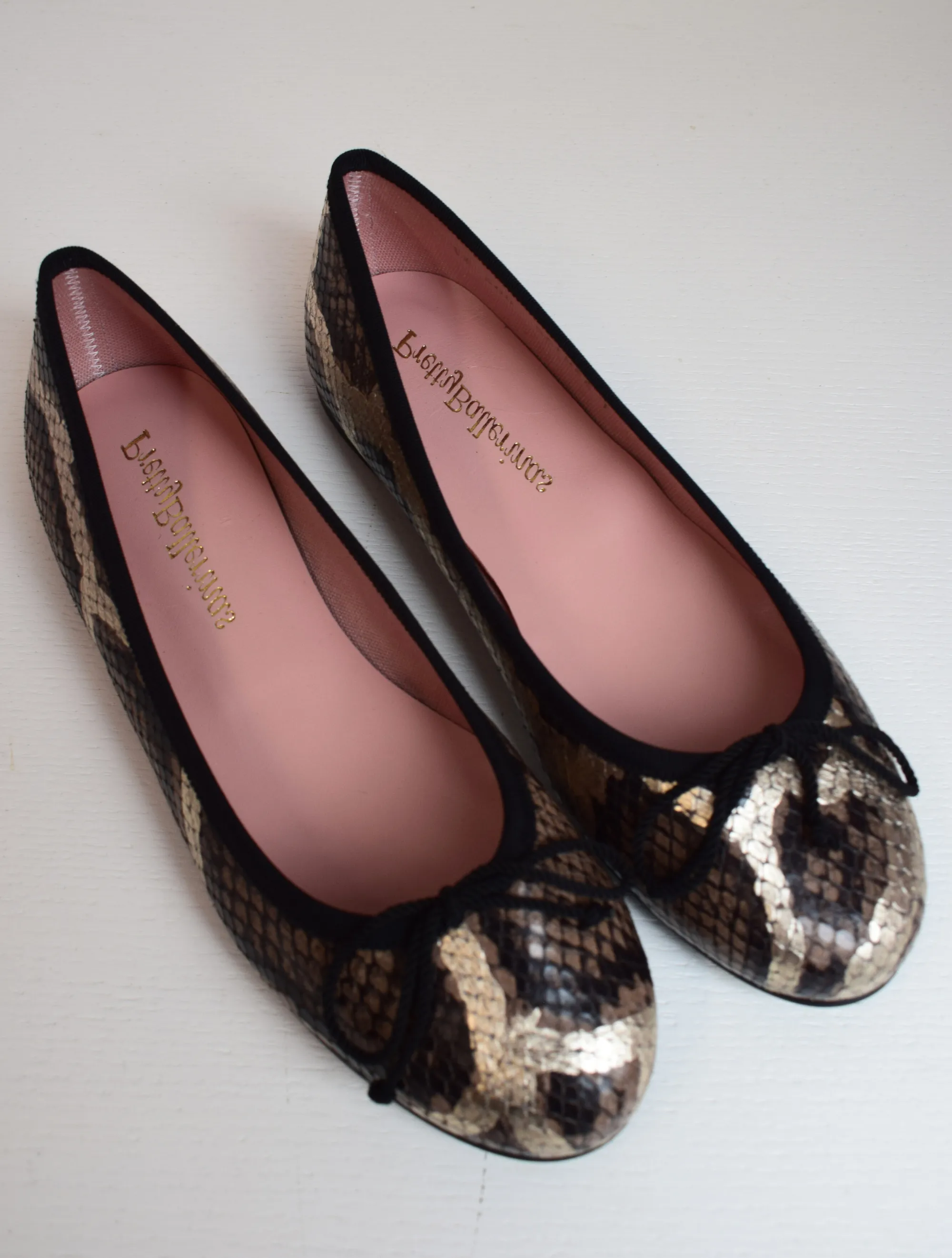 Marilyn Snake Shimmer Black/Taupe