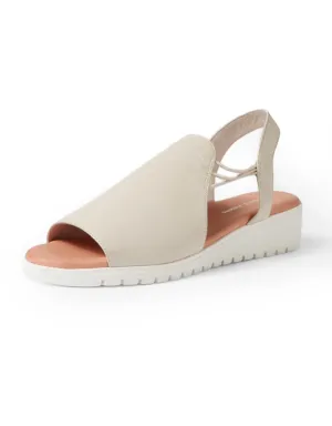 MARLISS Sandals Almond/White Leather