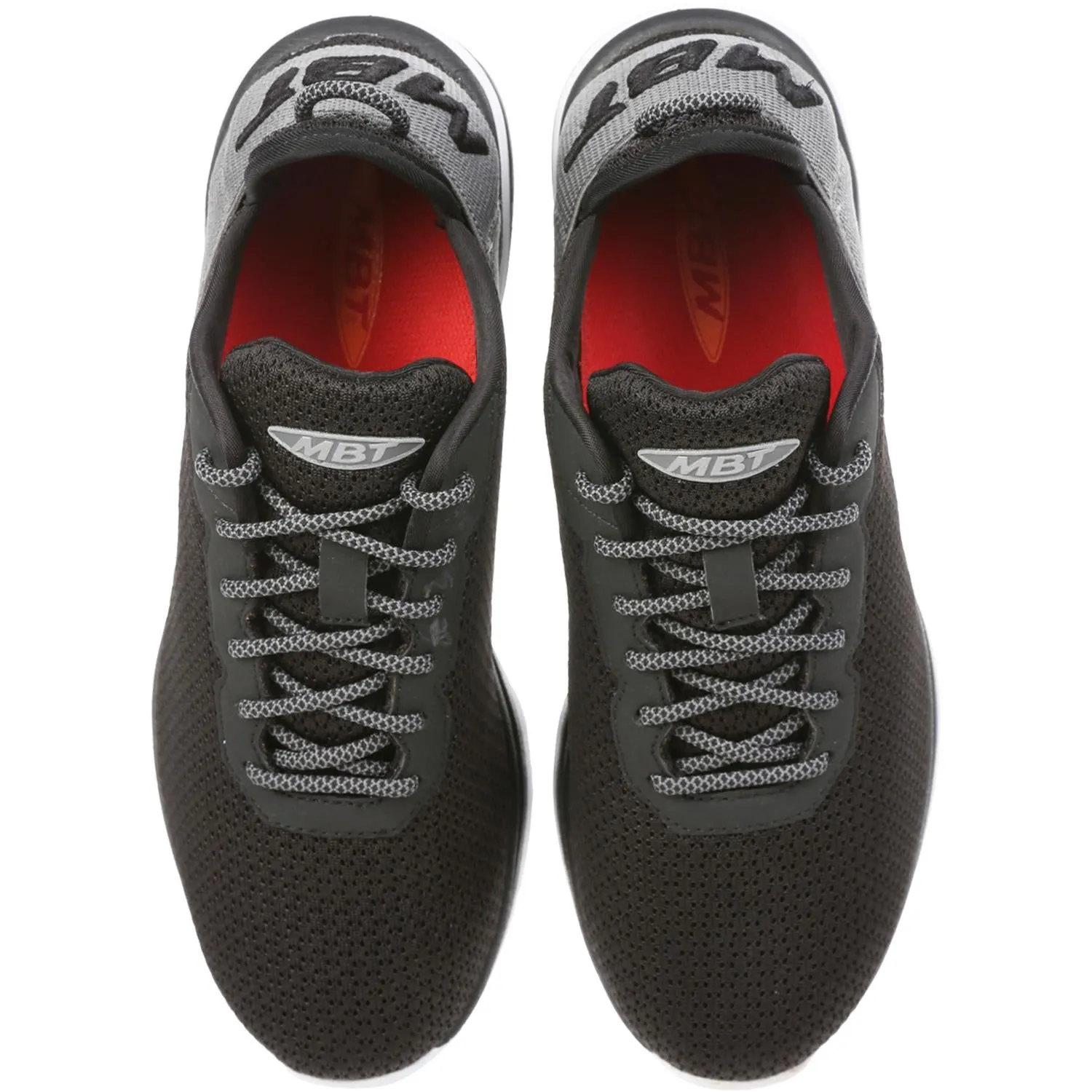 Men's MBT Gadi Black/Grey Mesh