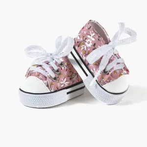 Minikane dolls shoes | Small Pink Flowers