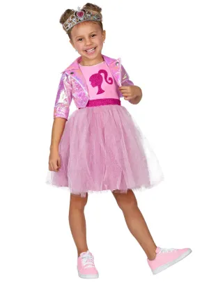 Modern Day Princess Barbie Girls Fancy Dress Costume