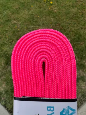 Neon Pink – 108 inch CORE Roller Skate Laces (Narrow 6mm)