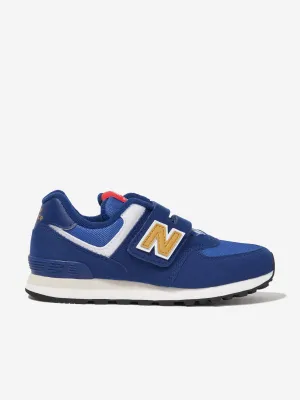 New Balance Kids 574 Trainers in Blue