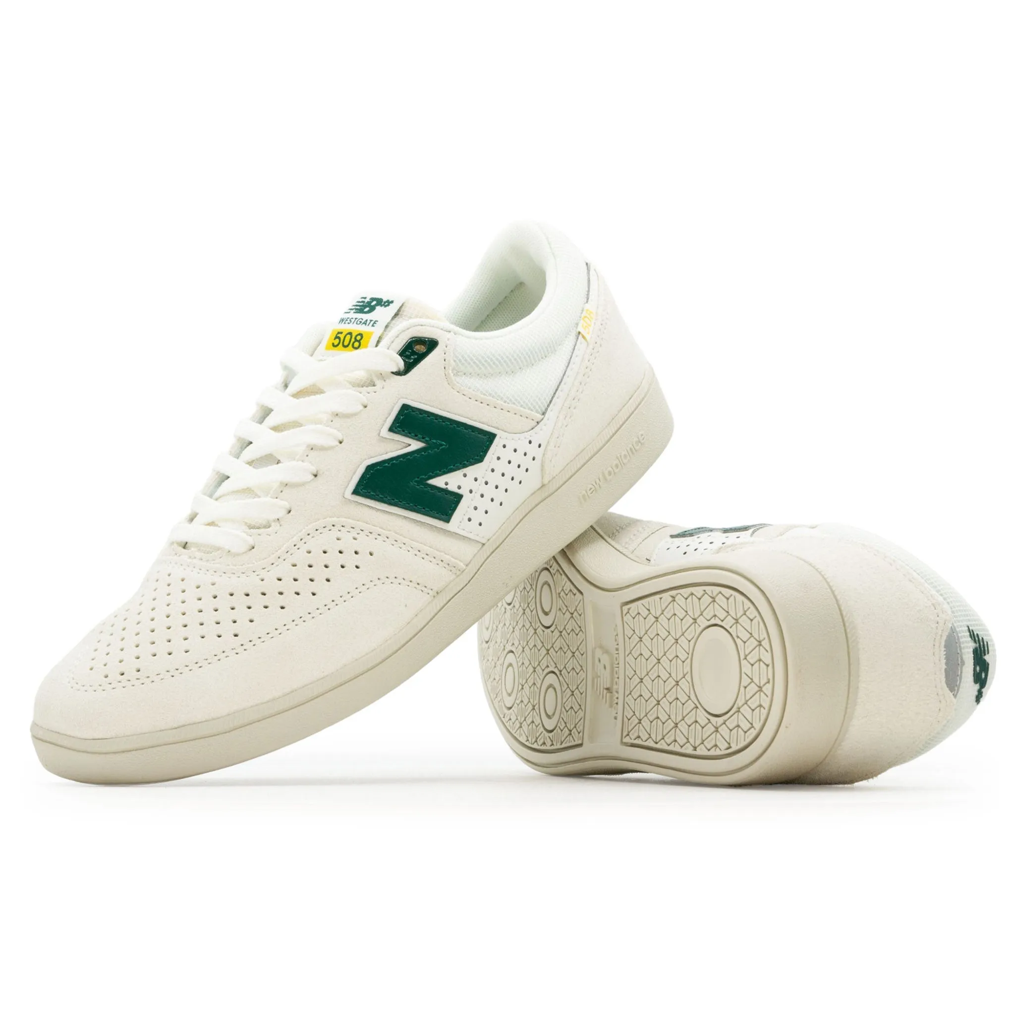 New Balance NM508 Brandon Westgate Shoes - Sea Salt/Green